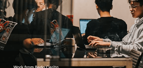 Suasana diskusi di Beda Cerita